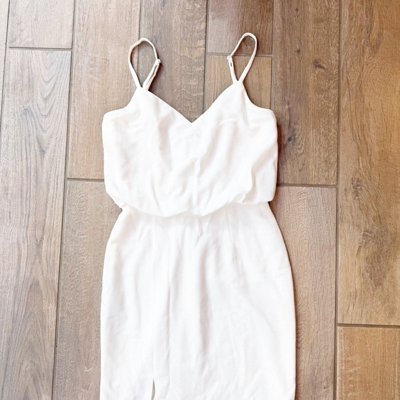 NEW Dress The Population Maxi Dress Formal Bridal Wedding Off White Small - Picture 3 of 13